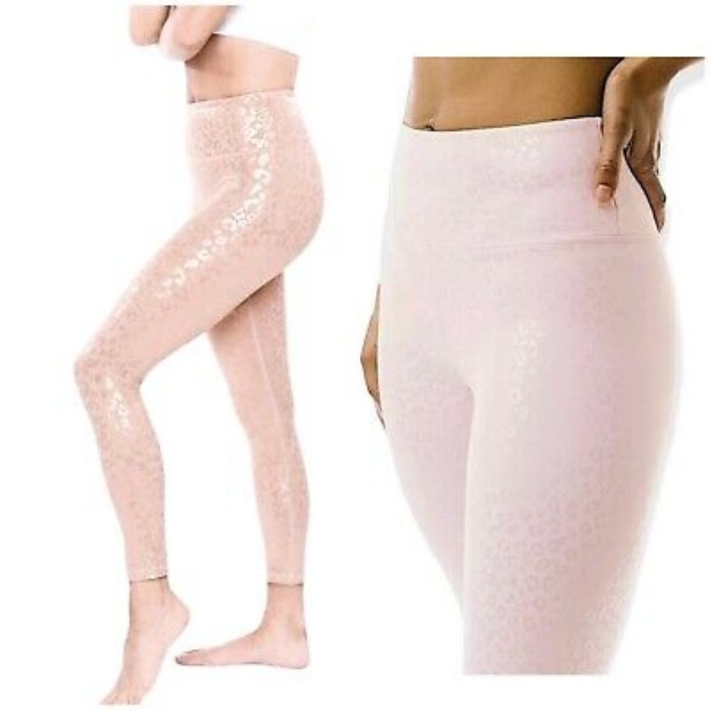 Zyia Pink Leopard Unicorn Light Tight Leggings